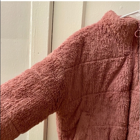wild fable Pink Fuzzy Teddy Jacket - Picture 4 of 6